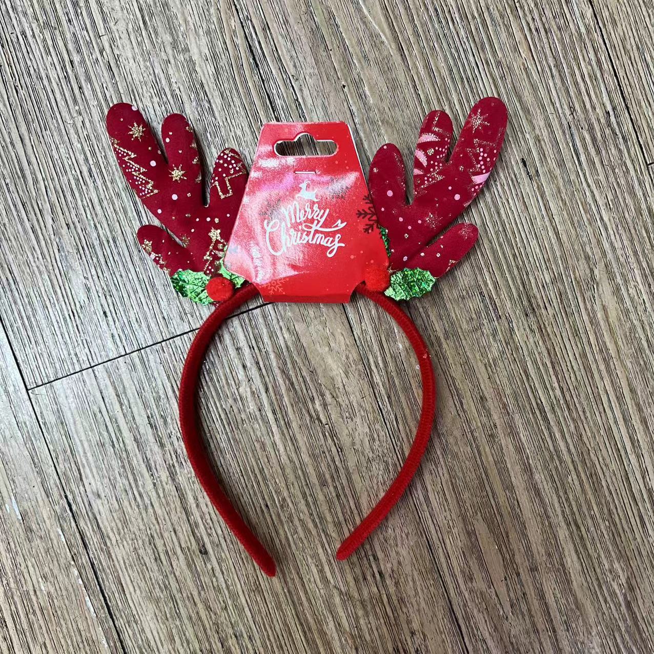 Nueva Navidad diadema gafas marco Halloween Día de San Valentín gafas de Santa Claus gafas Fiesta de Navidad