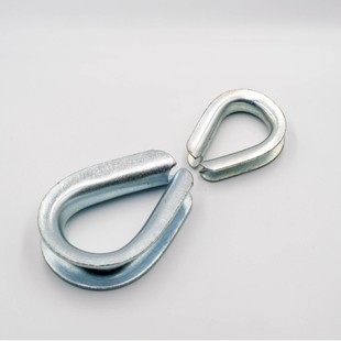 rigging accessories electro-galvanized hot dip galvanized DIN6899A ring various specifications chicken heart ring