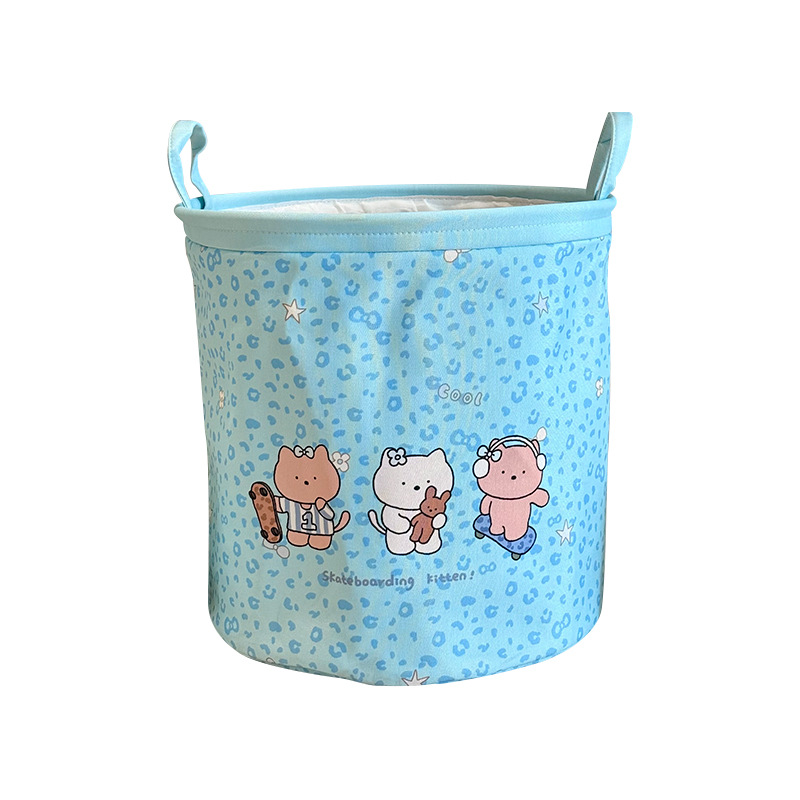 Cesta de ropa sucia para gatos plegable decoración de baño almacenamiento de ropa juguetes dormitorio lavandería cesta de ropa sucia