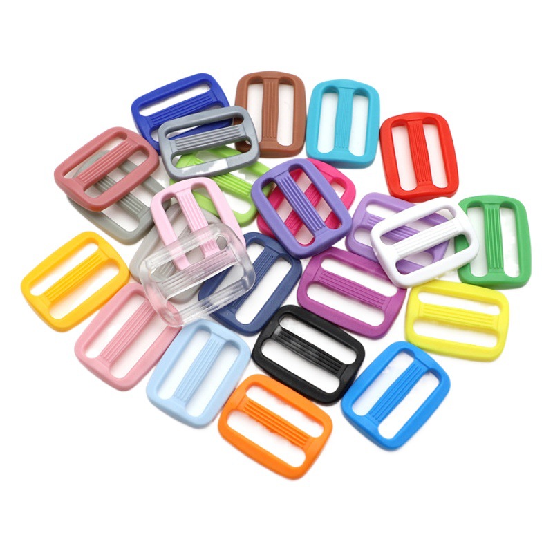 M005-25 Hualian plastic three-gear buckle Japanese buckle adjustment buckle non-slip luggage accessories buckle backpack buckle 25mm