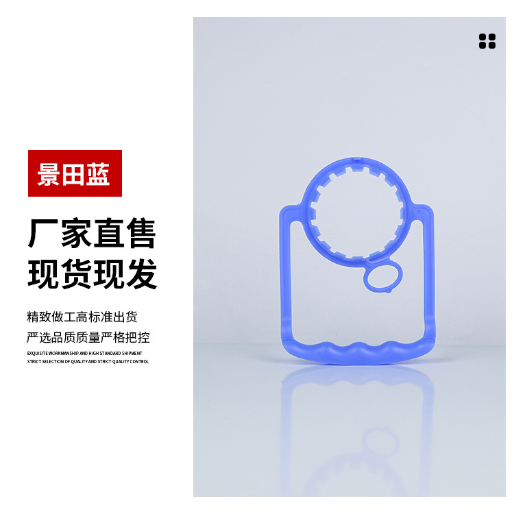 Fabricantes al por mayor 55 calibre botella en blanco manejo Wahaha manejo de tira conveniente nuevo material PE producción