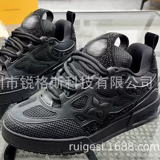 Putian High-Quality Export European-Style Fashion Chunky Sneakers, Unisex Couple Thick Sole Platform Sneakers (Non-Returnable)
