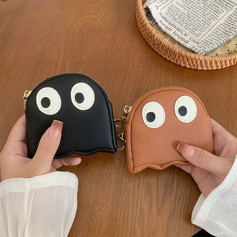 ミニクリエイティブ漫画ジッパー小銭入れinsレディースかわいいキーホルダーコインバッグ小銭入れ女性クロスボーダー潮