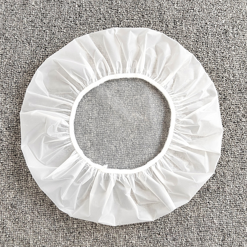 Waterproof, dustproof, and greaseproof women's bath cap, thick, reusable, home care, hotel, motel shower cap