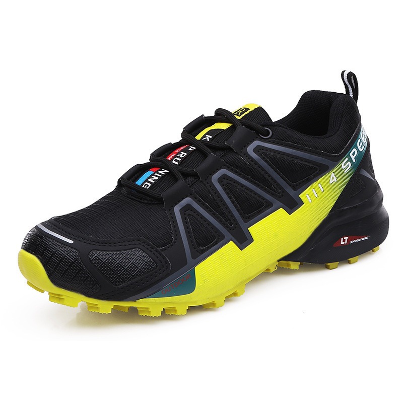 Large men's Outdoor sports casual Breathable mesh anti-skid travel Cross country running shoes 9-1_voghion.com