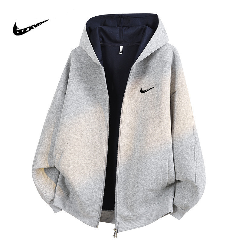 Spring and Autumn Unisex Casual Sweatshirt Jacket Trendy Versatile Outerwear Couple Sports Jacket Men Spring and Autumn Unisex Casual Sweatshirt Jacket Trendy Versatile Outerwear Couple Sports Jacket Men