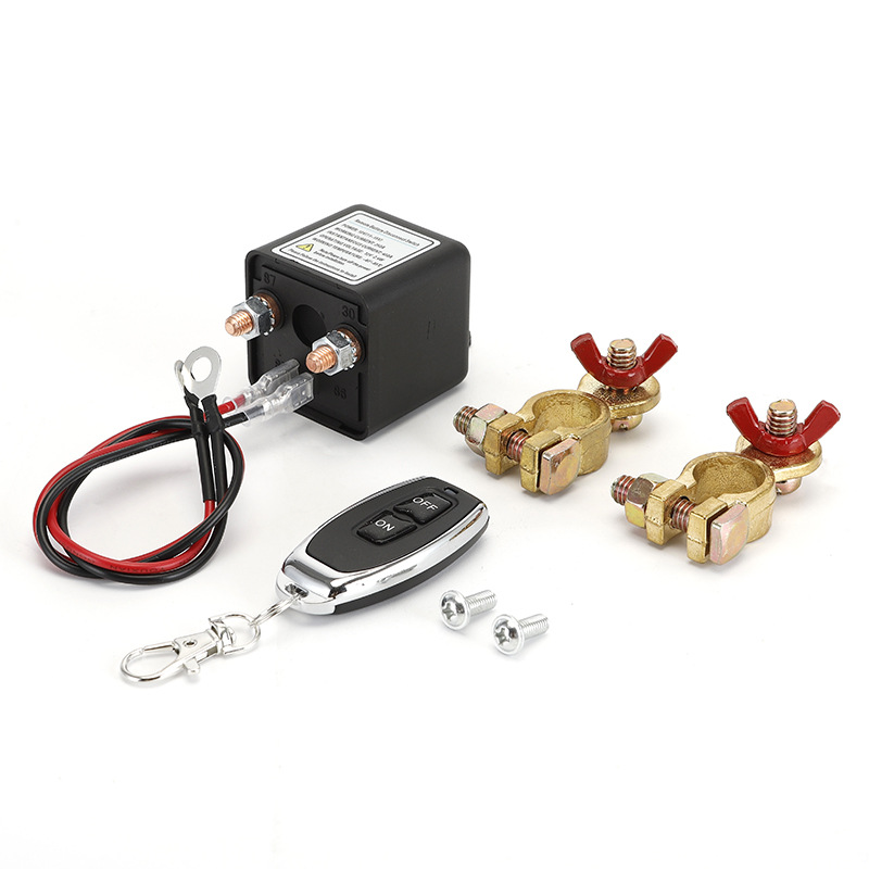 批发无线遥控漏电开关 汽车电瓶继电开关 汽车电瓶防漏电继电X20