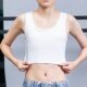 [Bespeg Bandage Side Hook] Breathable Ice Silk Bandage Reinforcing Side-breasted Buckle Chest Underwear les Handsome T Spot