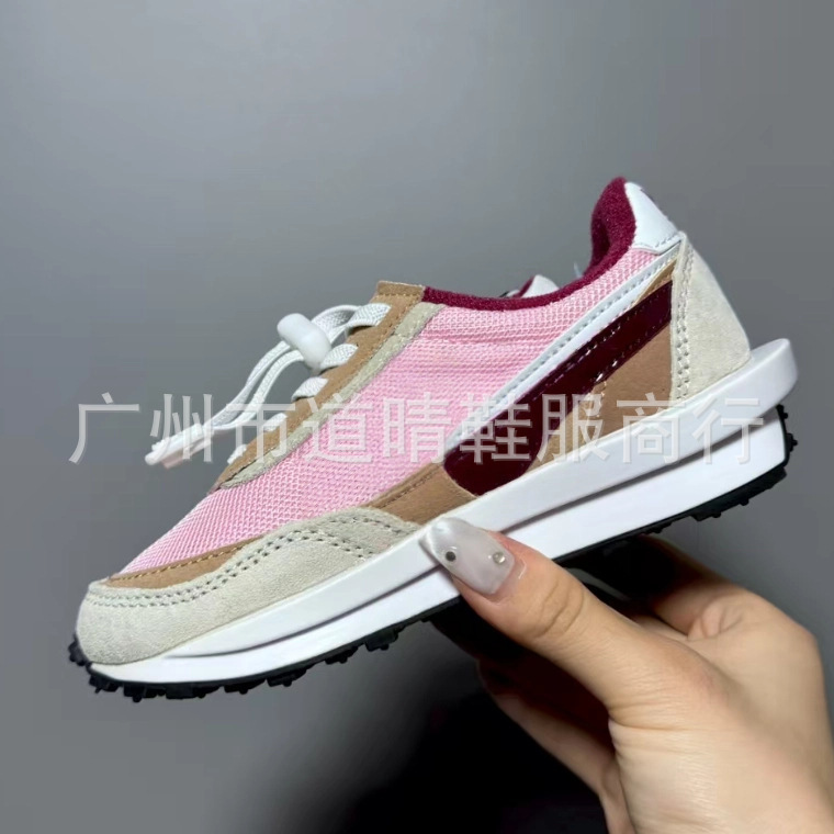 Original Branded Kidsren's Retro Version Waffle Dance Shoes for Boys and Girls Casual Sports Shoes Running Shoes Non-Slip