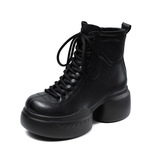 以一 Демисезонные высокие флисовые короткие сапоги на платформе для отдыха