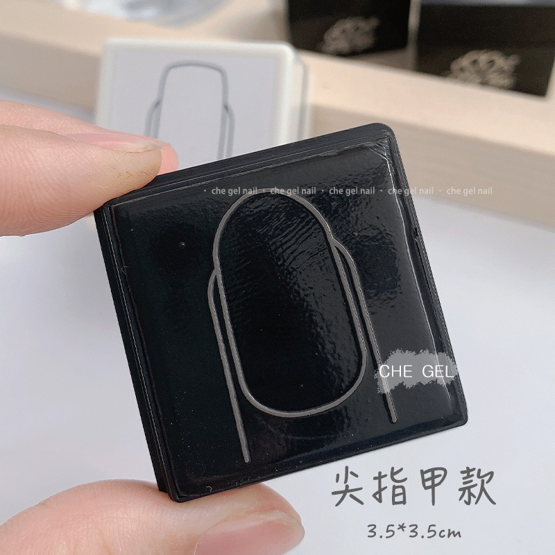 Manicura principiante Acuarela Pintado a mano de uñas práctica sello diseño un estilo sello molde DIY herramienta de producción