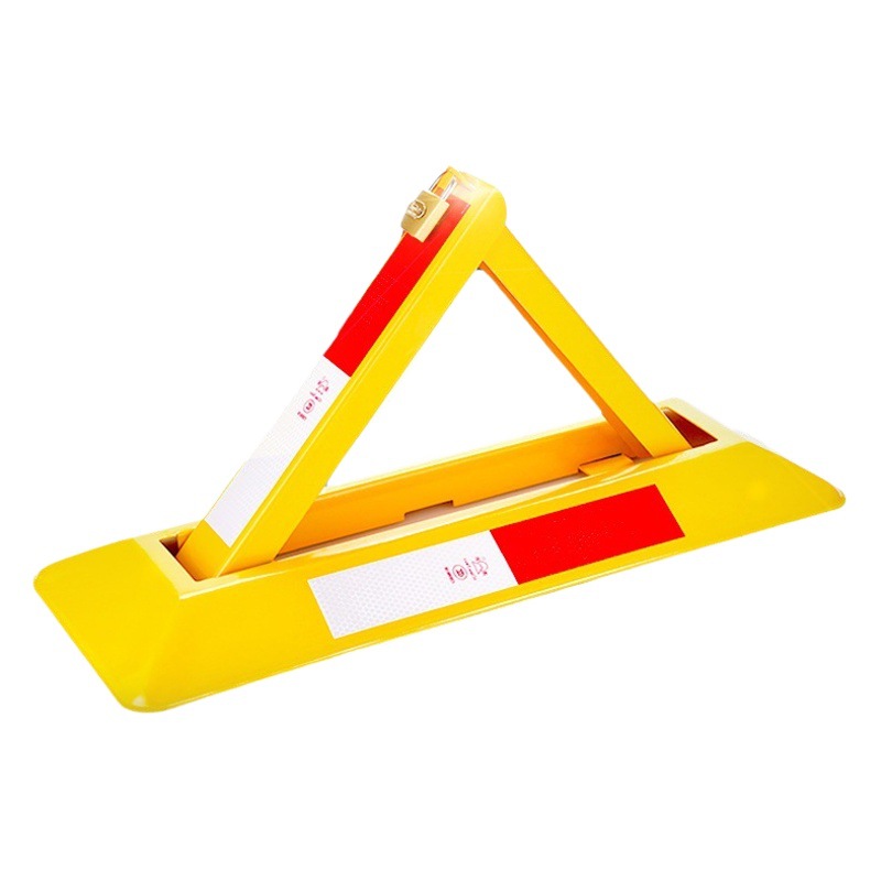 One-piece delivery free shipping triangle lock parking lock thickened anti-collision parking space anti-occupation artifact car punch-free