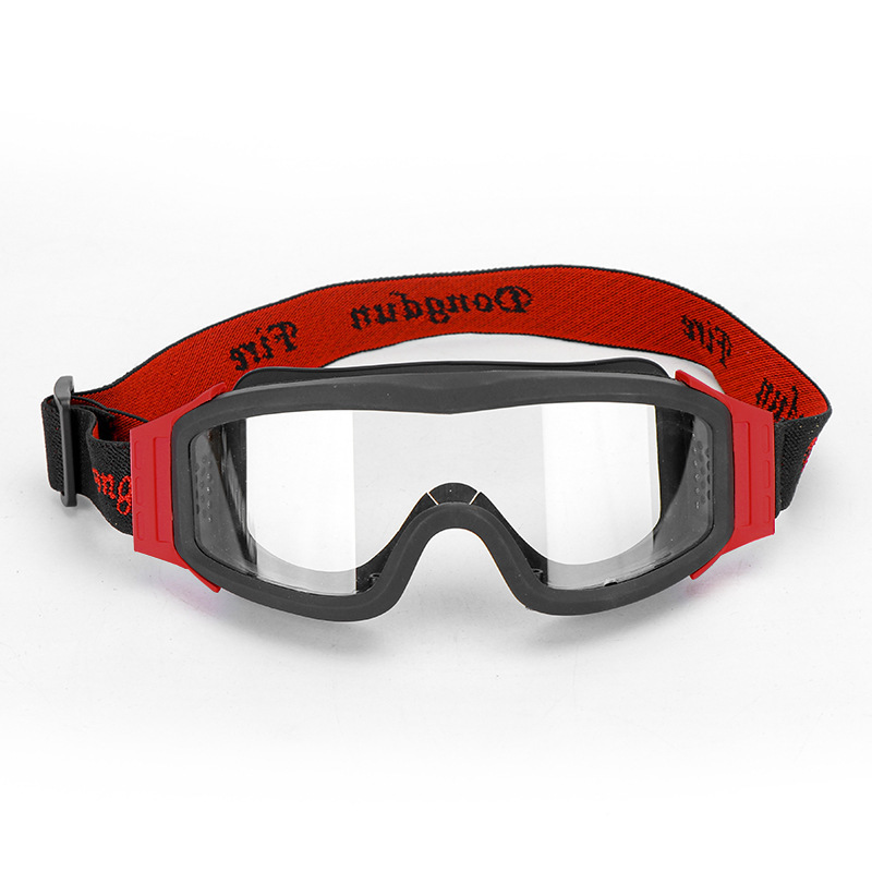 抢险头盔护目镜 森林消防护目镜 防烟防雾眼镜 森林阻燃防护镜