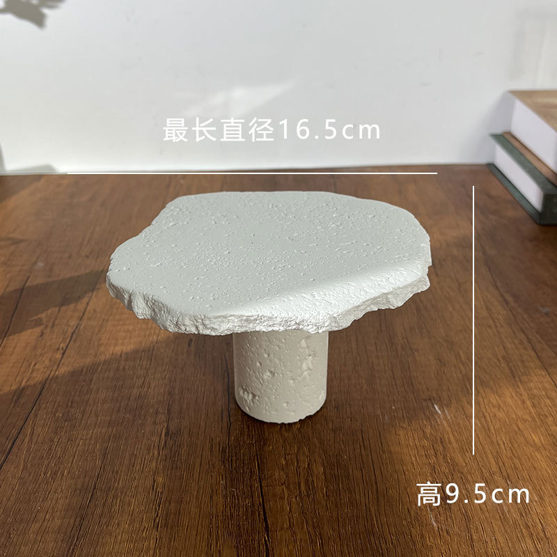 洞石膏不規則ジュエリー展示棚アクセサリー陳列パレットジュエリー陳列道具指輪イヤリングネックレス