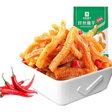 良品铺子_香辣味魔芋爽150g即食素毛肚蔬菜干下饭菜休闲零食包邮