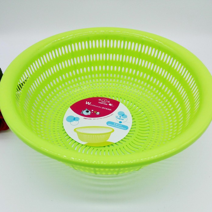I1 641 882 # gran cesta de verduras cesta de plástico azul Yiwu 2 yuanes tienda al por mayor