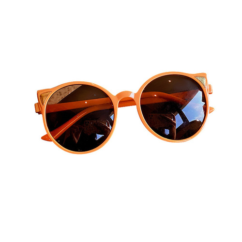 Children's sunglasses, girls' UV protection, cute and super cute baby sunglasses, boys' soft leg silicone polarized sunglasses, trendy
