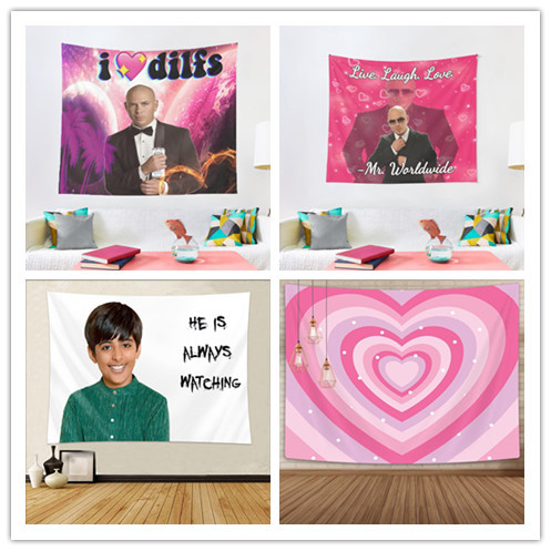 Tapestry Amazon Home Cross-border Bohemian Tapestry Room Decoration Moon Phase Hanging Cloth Decorative Cloth Skull Tapestry