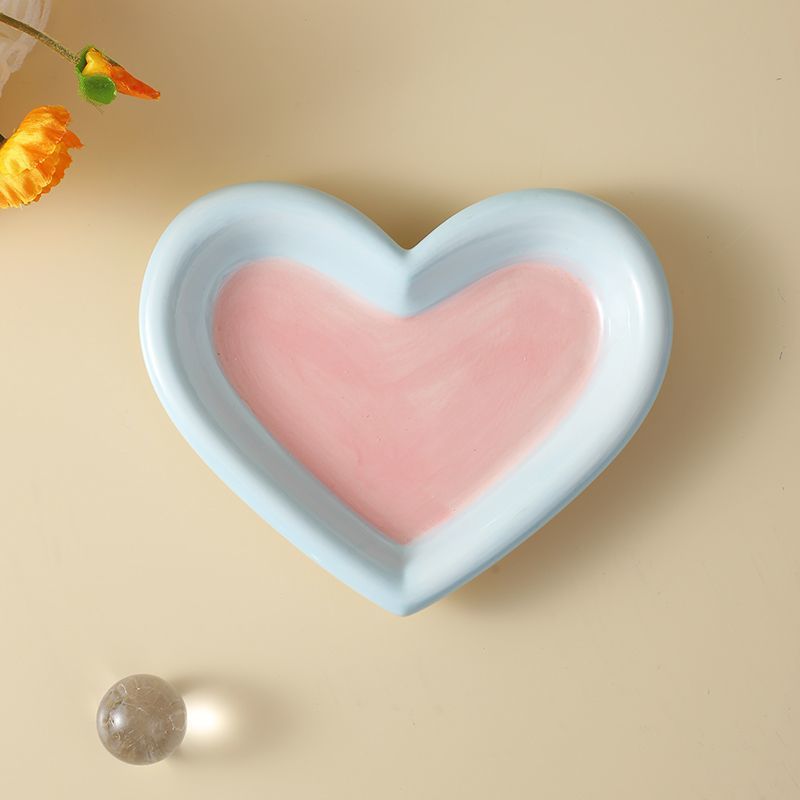 블루 핑크 하트