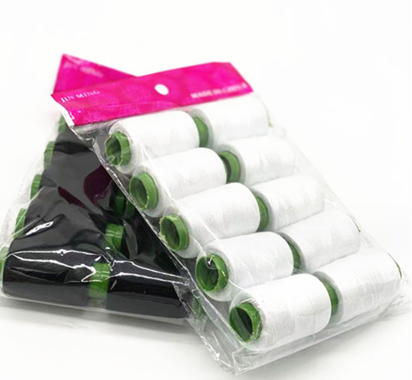 Pin casero gran rollo de poliéster mano aguja aguja caja de aguja especial no se repiten 10 hilos de color al por mayor