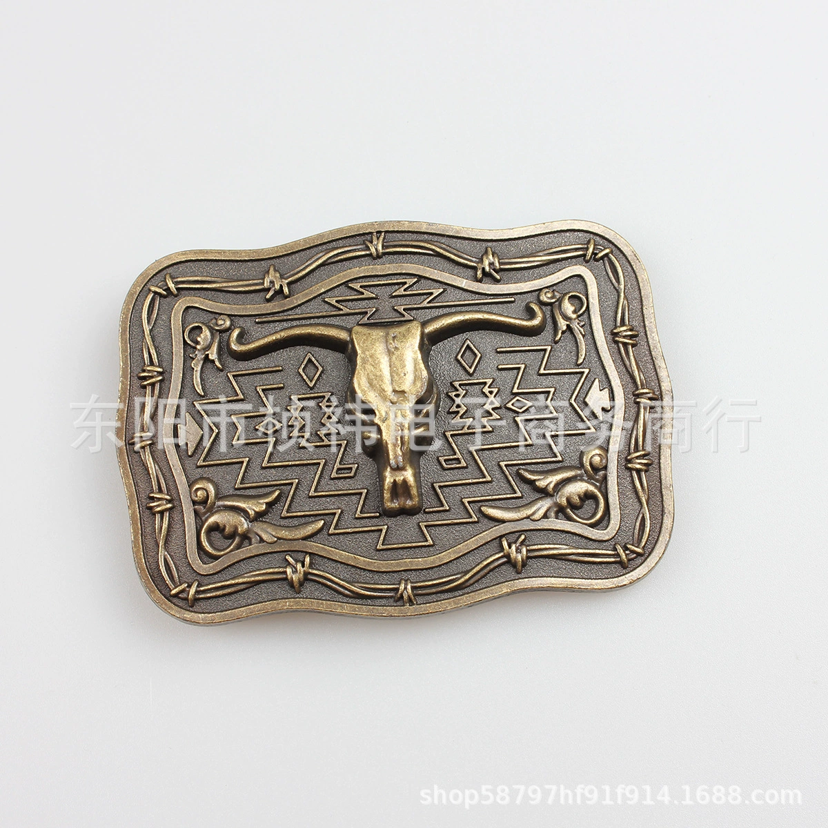 Denim belt, metal buckle, for import