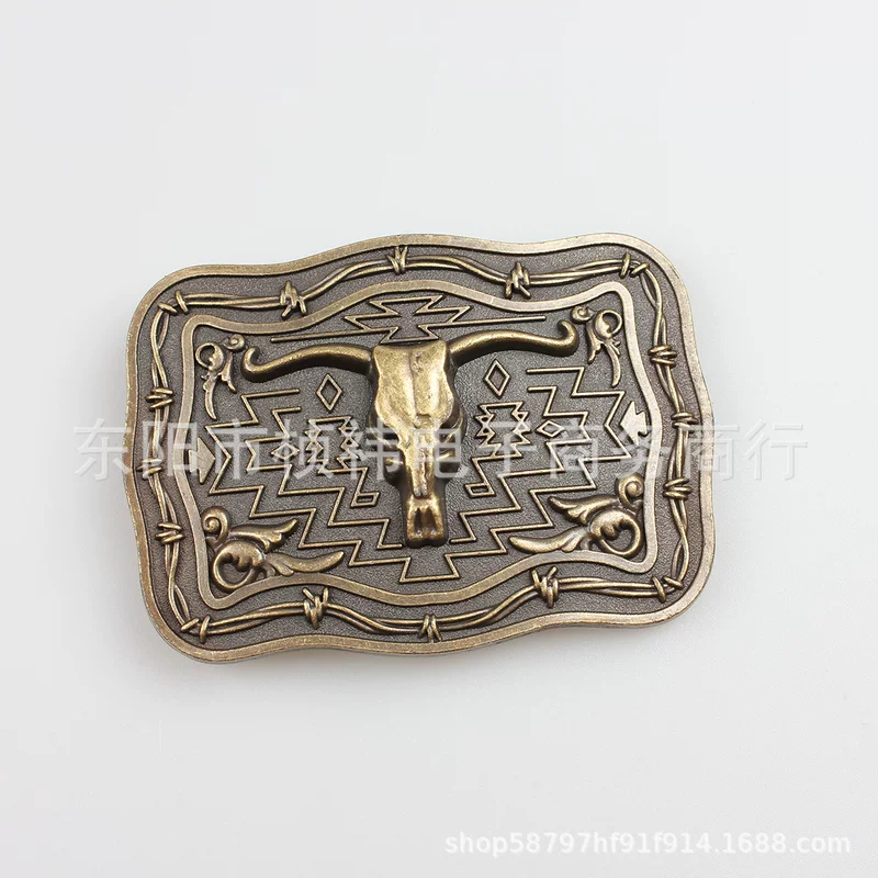 Denim belt, metal buckle, for import