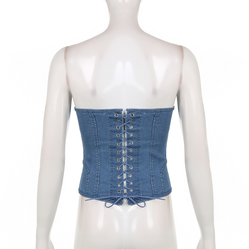 Backless Design Streetwear Style Wholesale Women'S Streetwear Solid Color Backless Tank Tops