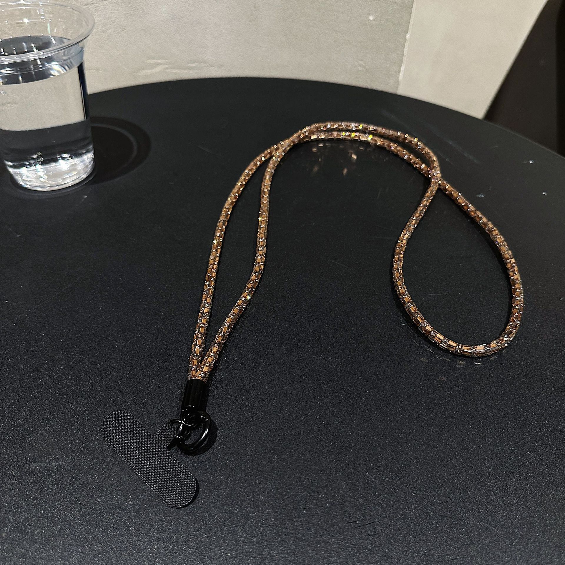 Lujo ligero color diamante de lujo brazalete larga cuerda de teléfono móvil colgante colgante de alta calidad colgante duradero