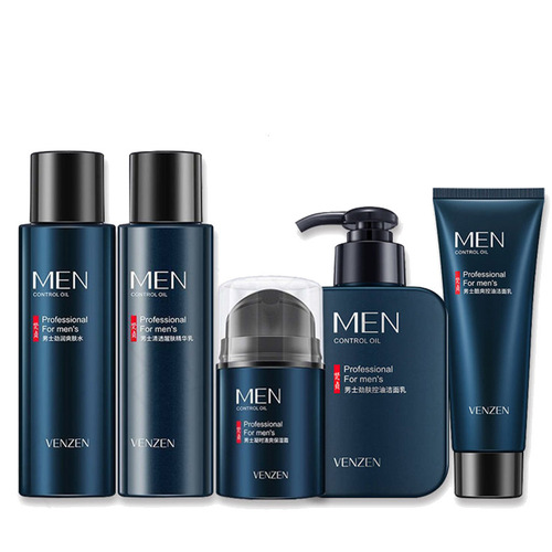 Fanzhen Men's Facial Cleanser Hydrating Skin Care Product Set Moisturizing Toner Cream Cleanser Su Yan Cream Wholesale