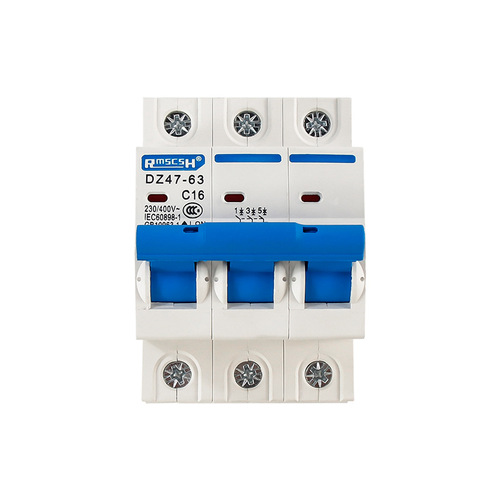 DZ47-63 small circuit breaker air switch 3p switch household circuit breaker air switch leakage C45 6A-63A