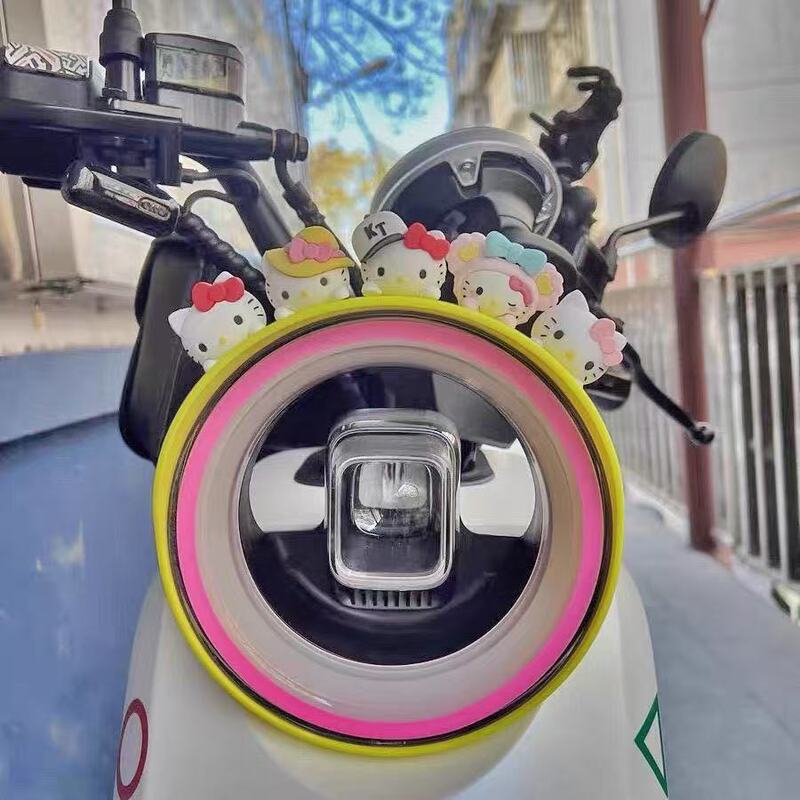 2025 New Cartoon Three-Dimensional Soft Rubber Car Central Control Car Computer Desk Ornaments Clogs Flower Accessories