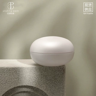现货批发火炬白色膏霜瓶亚克力面霜50g分装瓶塑料空瓶子 厂家直发