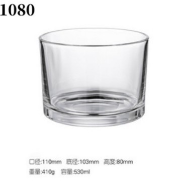 厂家批发蜡烛杯透明玻璃容器香薰空杯卧室浪漫烛台摆件玻璃杯|undefined