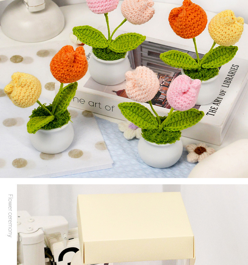 100g Weight Crochet Flowers Home Textiles & Decor Type Soap Flower Event & Party Supplies 1 Piece Quantity Simple Style Classic Style Flower Crochet Flowers Artificial Flowers