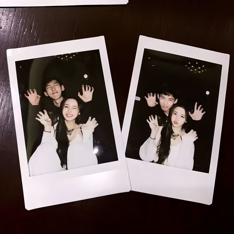 Photo development, photo printing, high-definition printing, 3-inch fixed-to-photo polo photo, selfie photo, retro style photo