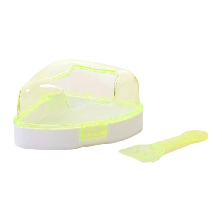 Baño de hámster estrella de pentagrama baño transparente baño de arena de plástico con pala de arena oso de alambre de oro lavabo de baño limpio