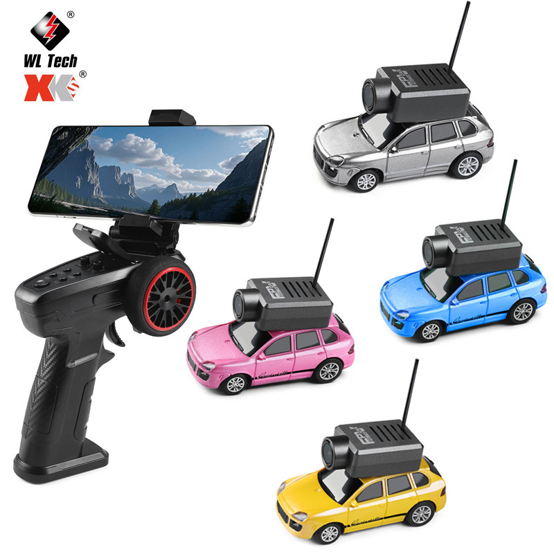 Weili 6401 full scale 1:64 remote control car photo self-stabilizing rear drive car mini RC car model FPV toy