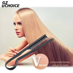 ヘアスタイリング V 字型コーム ヘアスタイリングコーム ストレートヘアコーム スプリントコーム V シームコーム ヘアスプリントコーム