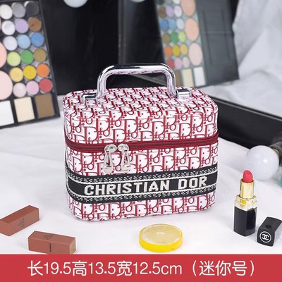Bolsa de cosméticos de alta apariencia gran marca 2024 nuevo de alta calidad ins portátil de gran capacidad caja de almacenamiento de productos portátil