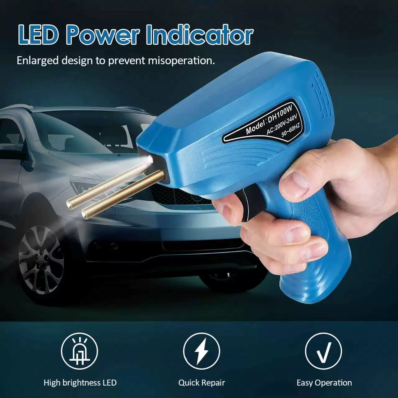 Автомобильный бампер ремонт пластиковый бампер ремонт сварочный ствол сварочный стержень пластиковый сварочный аппарат новый стиль