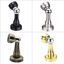 不锈钢隐形加长门吸门器门碰门挡地吸防撞打孔强磁墙吸房门门顶吸