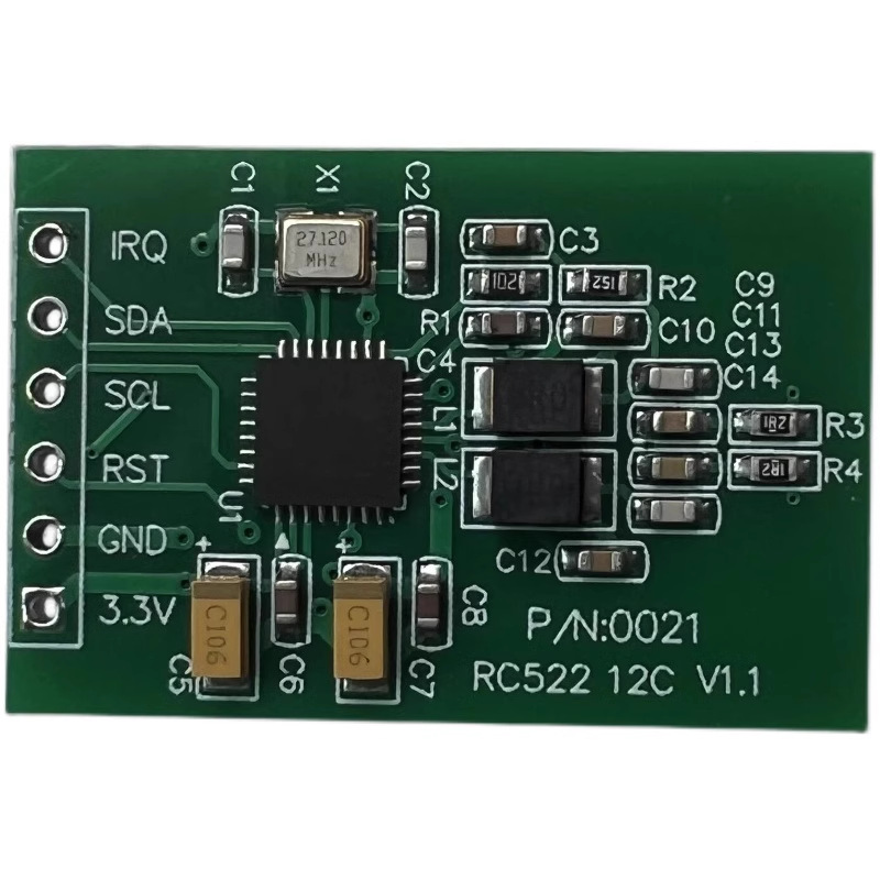 MFRC522 RC522转I2C通讯模块读写器RFID射频IC卡感应刷卡13.56MHZ