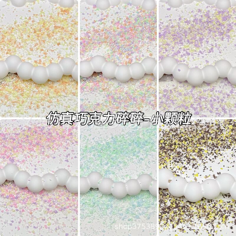 Simulated Soft Clay Food Toy Chocolate Crushed Oreo Handmade DIY Pinch Cream Glue Cake Decoration