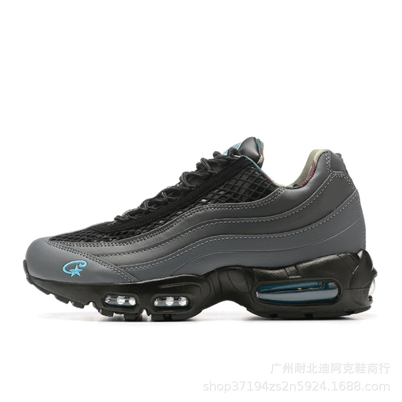 Putian Factory 2024 новые мужские туфли AIR MAX 95 ретро надувные туфли эластичные тачки женские кроссовки