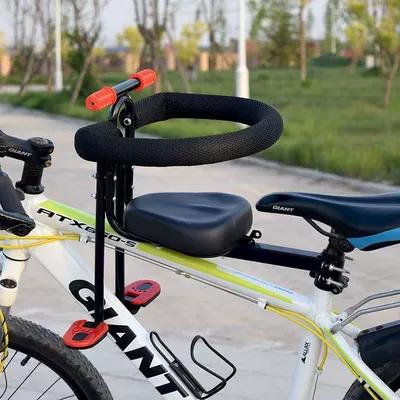 Child Seat Folding Bike Baby – Electric car child seat - harley-bicycle-full-circumference-black