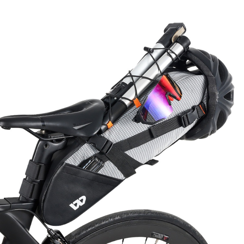 West rider bicycle tail bag waterproof long-distance large capacity rear seat bag tail bag mountain bike saddle bag riding equipment