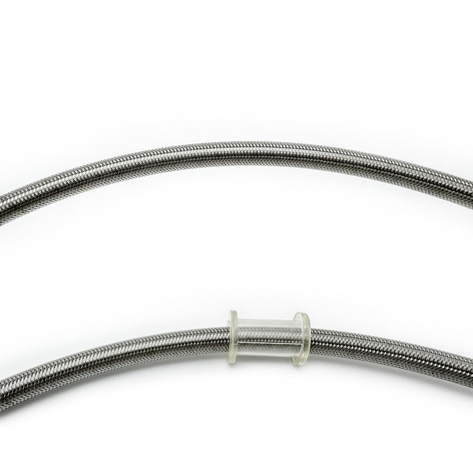 10-500CM steel wire braided brake hose with roller spring, for motorcycle and car modification brake systems