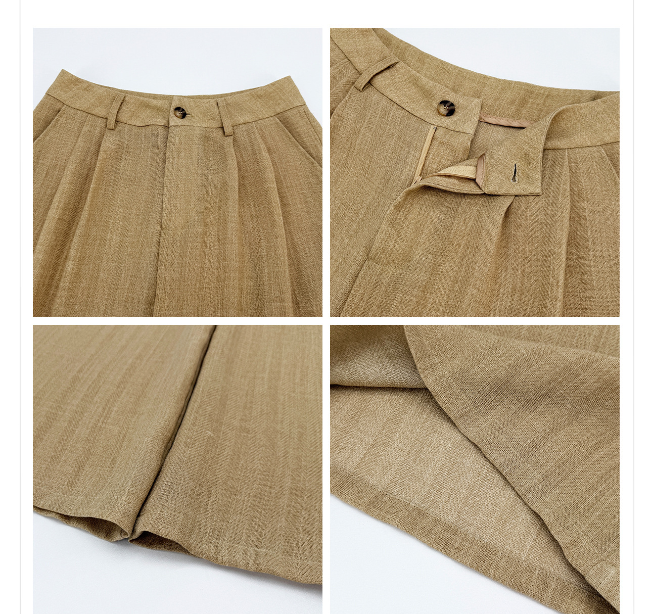 Bộ vest không tay quần dài phong cách tân cổ điển cao cấp 2026 — bộ đồ, Trang chủ, Quần dài chi tiết 7