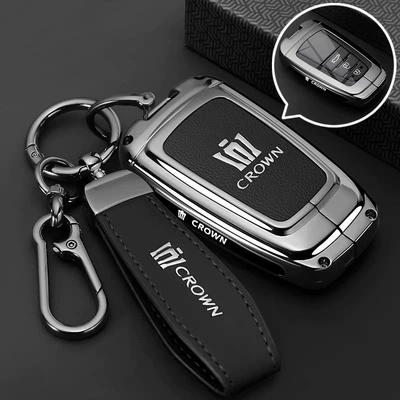 Land Key Cover 2024/25 | Static Rod/Key Bag - type-a-key-black-leather-h-buckle-hanging-buckle