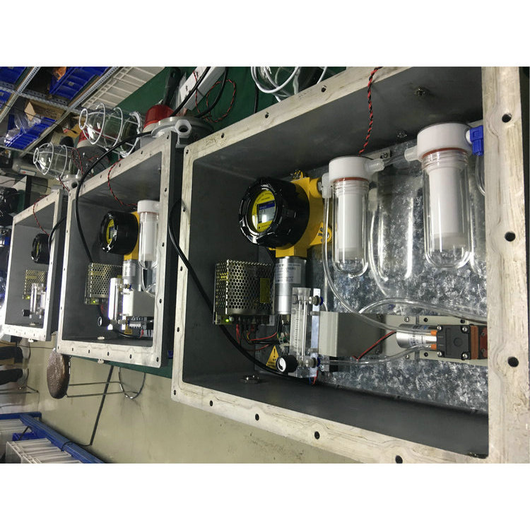 大气VOCs浓度气体变送器报警装置，含防爆箱预处理